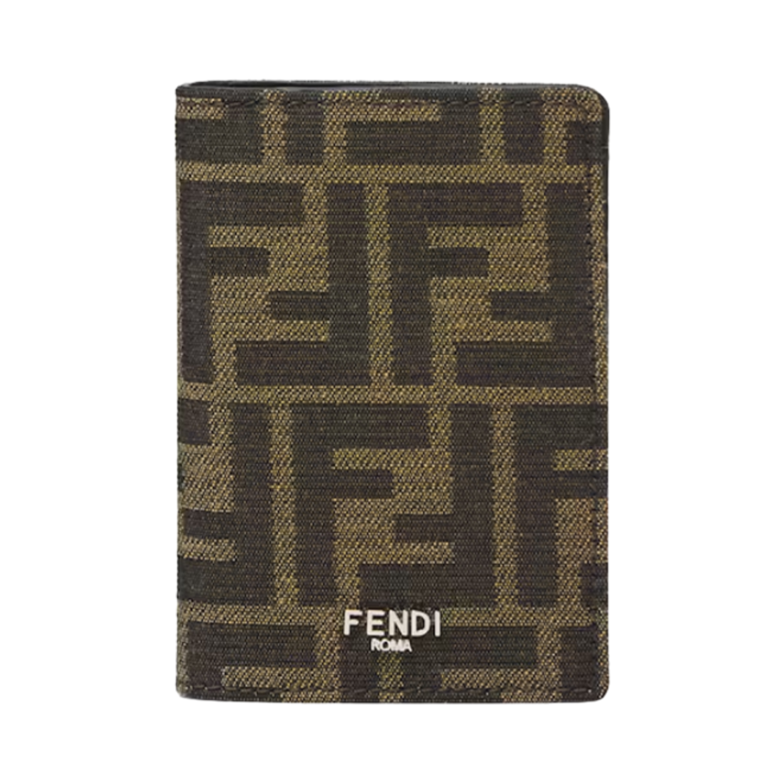 펜디 FF 패브릭 카드 홀더 브라운(Fendi FF Fabric Card Holder Brown)