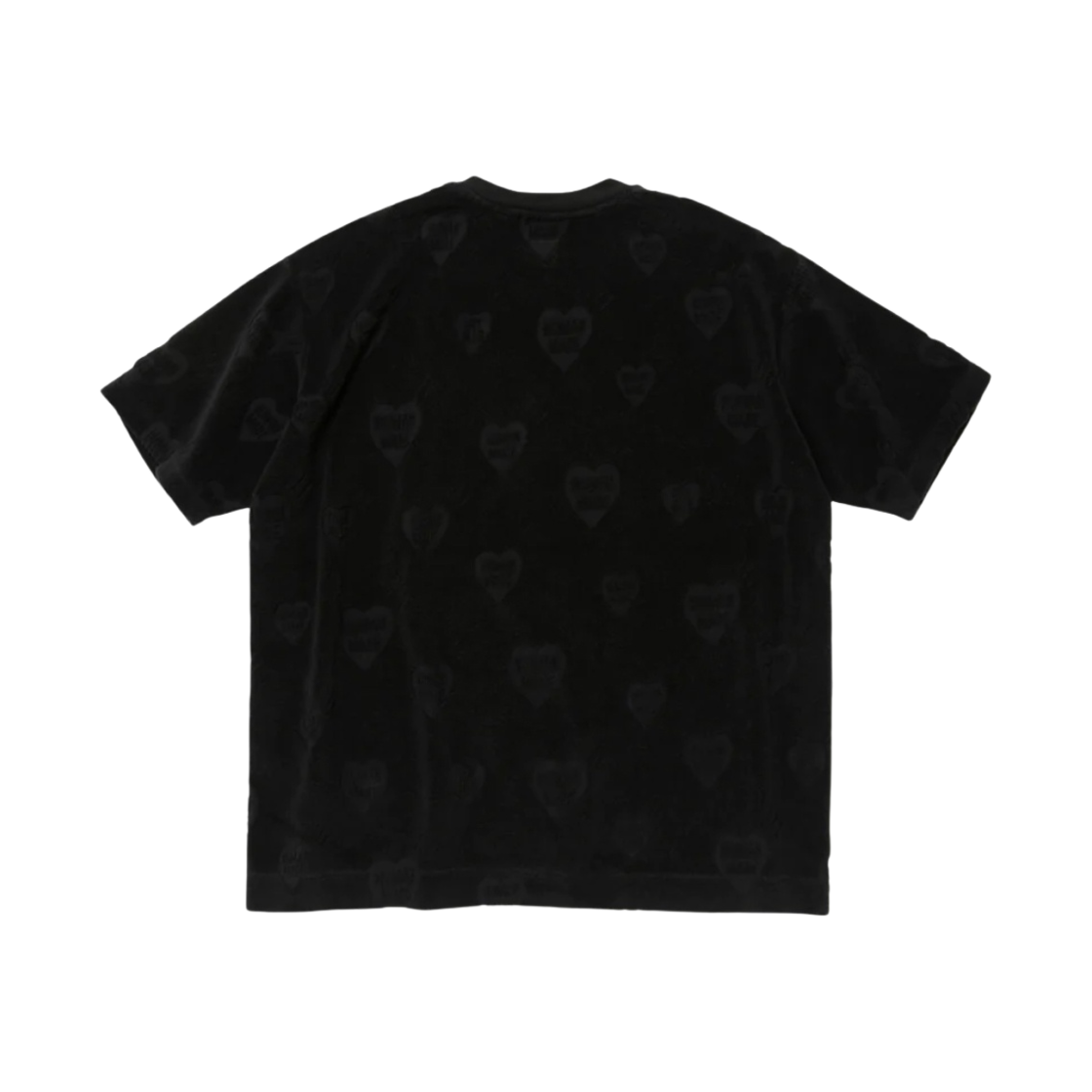 휴먼 메이드 하트 파일 티셔츠 블랙(Human Made Heart Pile T-Shirt Black) - 2