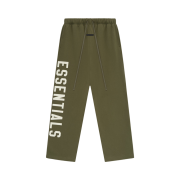 Essentials Fleece Relaxed Sweatpant Military - 24FW