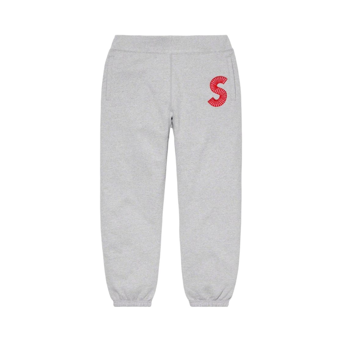 슈프림 S 로고 스웨트팬츠 헤더 그레이 - 20FW