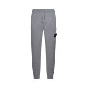 Stone Island 64551 Cotton Fleece Cargo Pants Dust Melange - 24SS