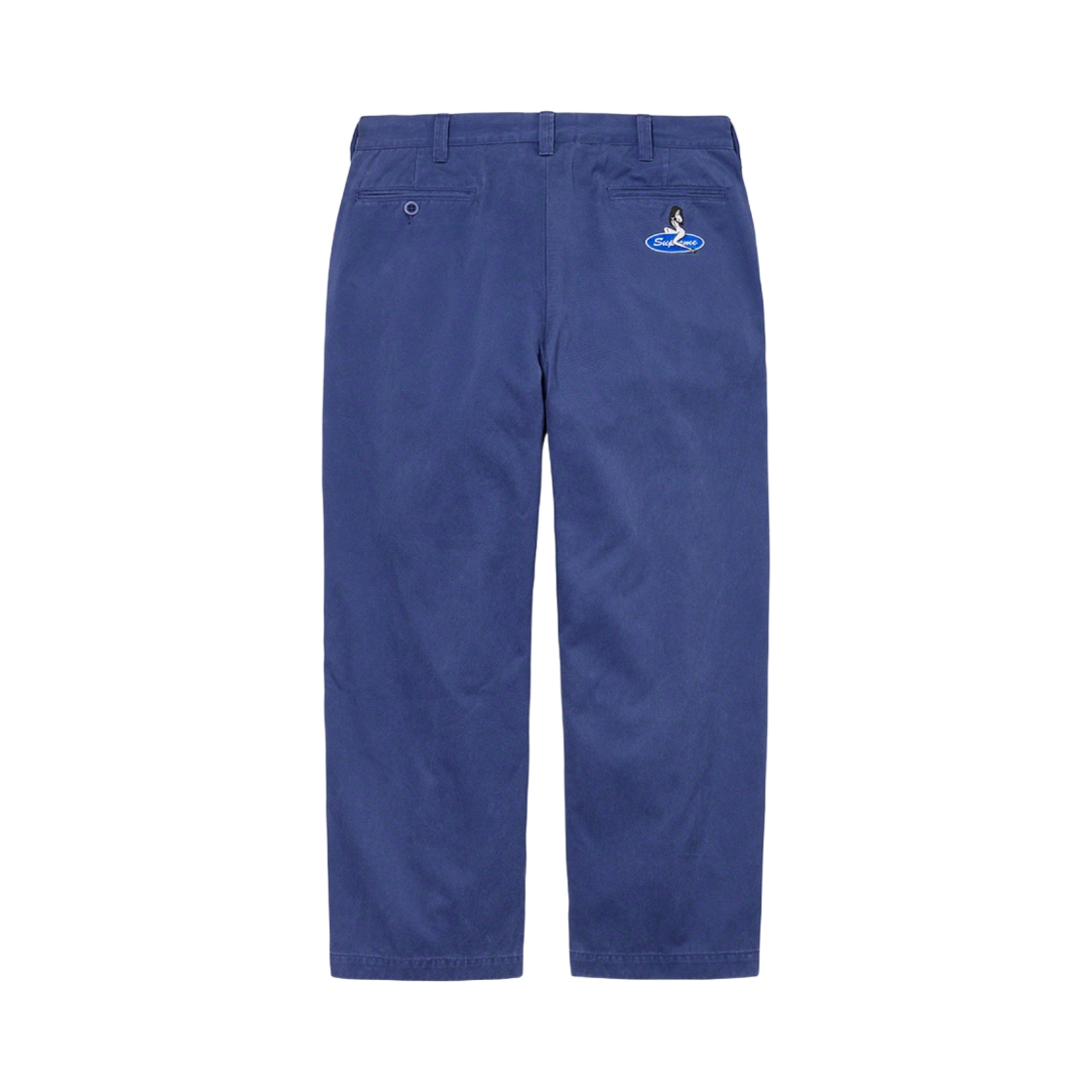 슈프림 치노 팬츠 네이비 - 21FW(Supreme Chino Pants Navy - 21FW) - 2