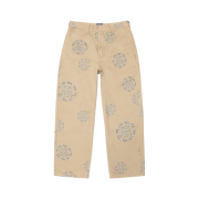 Stussy x Denim Tears SS Wreath Chino Khaki