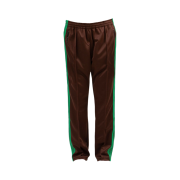 Needles Narrow Track Pants Poly Smooth Brown - Sculpstore Exclusive