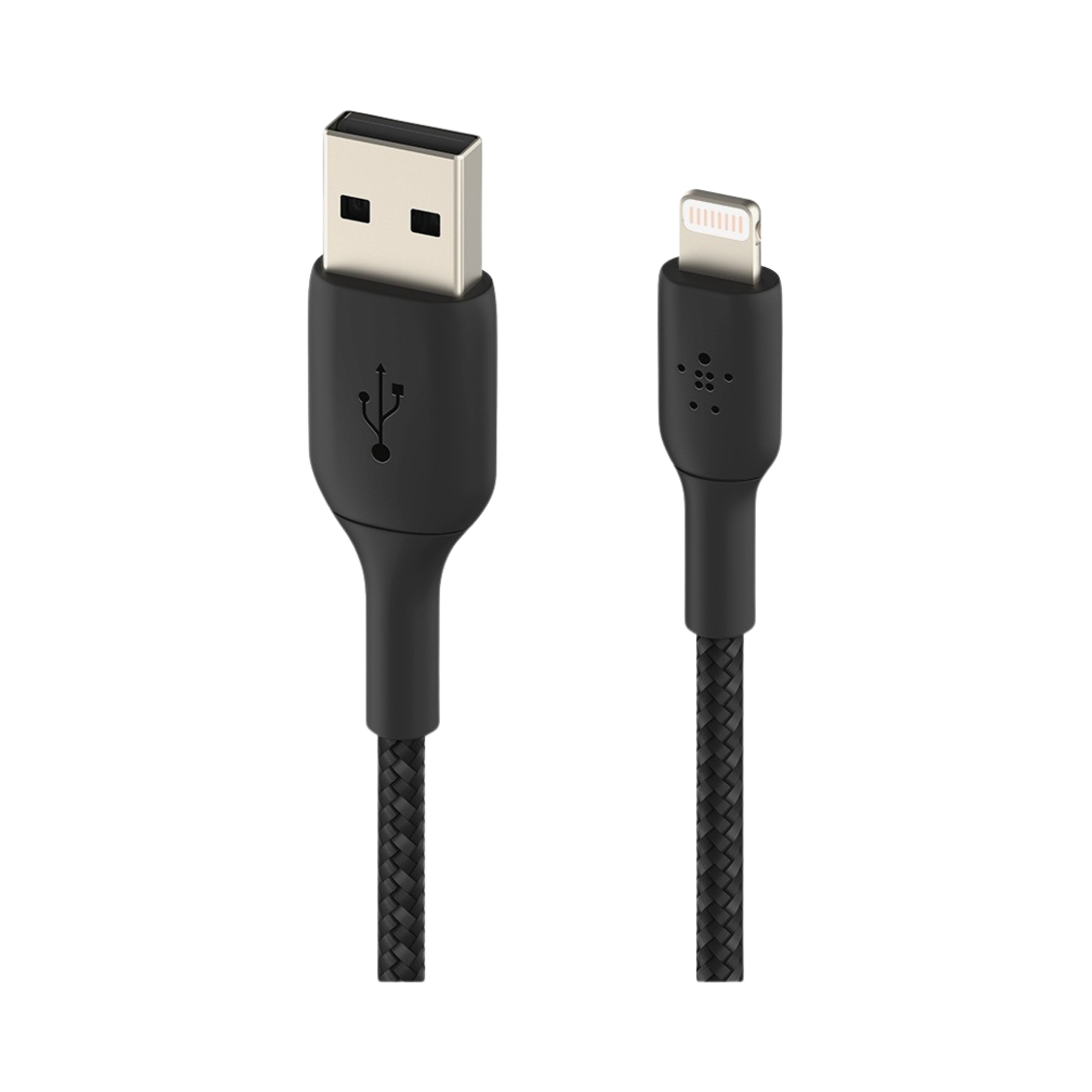 CAA002bt1MBK Belkin Braided USB-A to Lightning cable 1M CAA002bt1M Black