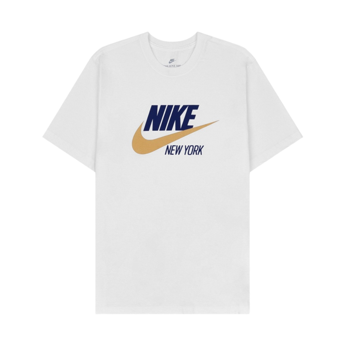 나이키 NSW 뉴욕 퓨추라 티셔츠 화이트 골드
