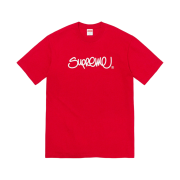 Supreme Handstyle T-Shirt Red - 22SS
