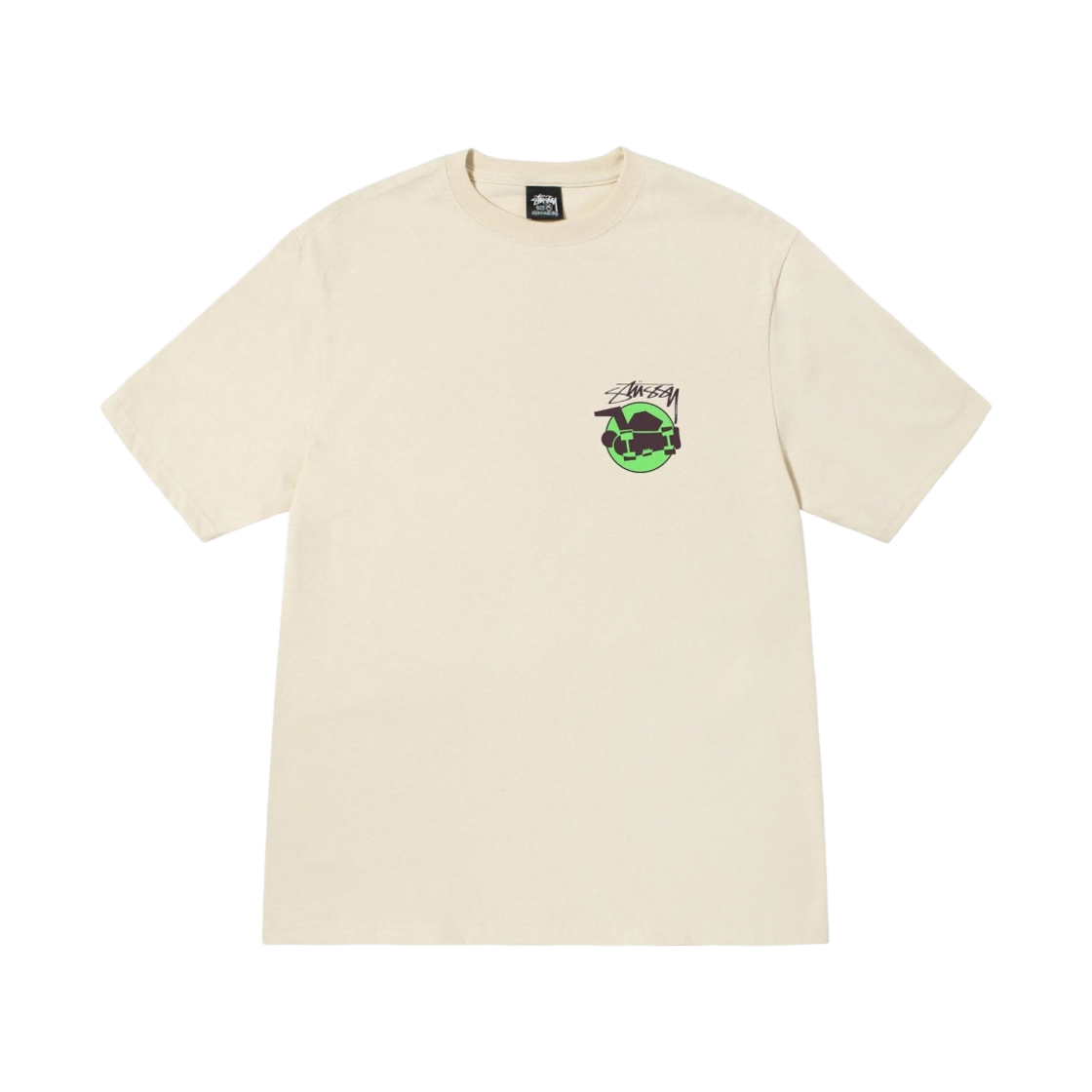 스투시 스케이트맨 티셔츠 퍼티(Stussy Skateman T-Shirt Putty) - 2