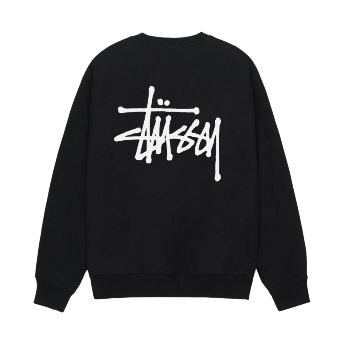 스투시 베이직 스투시 크루넥 블랙 2021 | Stussy | KREAM