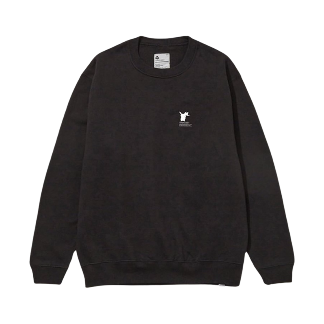 프라그먼트 x 포켓몬 INN 썬더볼트 프로젝트 TBP 025 스웨트셔츠 피카츄 블랙