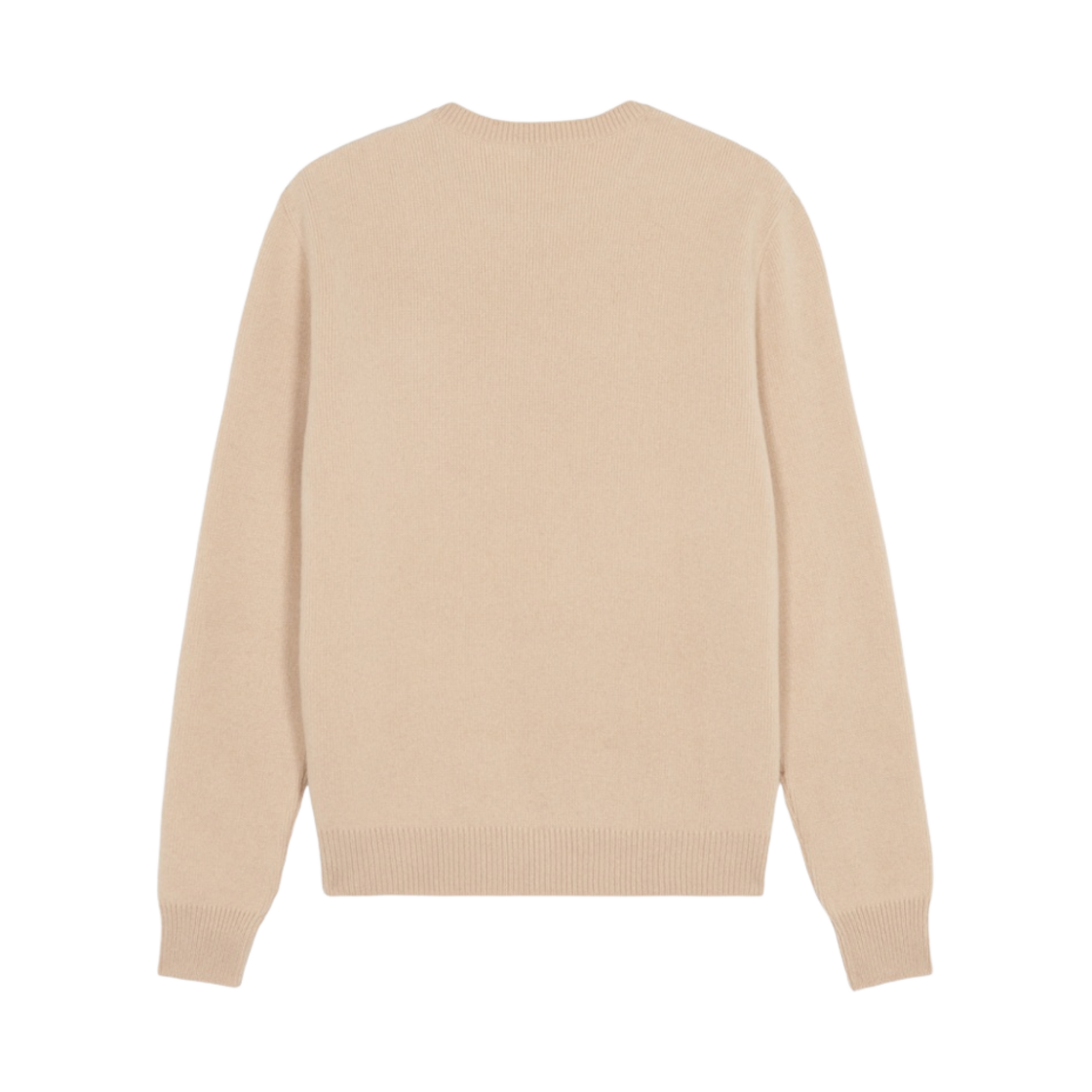 메종 키츠네 그레이 폭스 헤드 패치 릴렉스드 점퍼 베이지(Maison Kitsune Grey Fox Head Patch Relaxed Jumper Beige) - 2