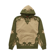 Supreme Western Cut Out Hooded Sweatshirt Dark Tan - 23SS