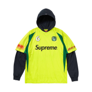 Supreme Hooded Soccer Jersey Bright Green - 23FW