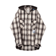 Maison Mihara Yasuhiro Hoodie Layered Shirt White