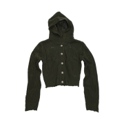 Thug Club Net Hoodie Knit Khaki