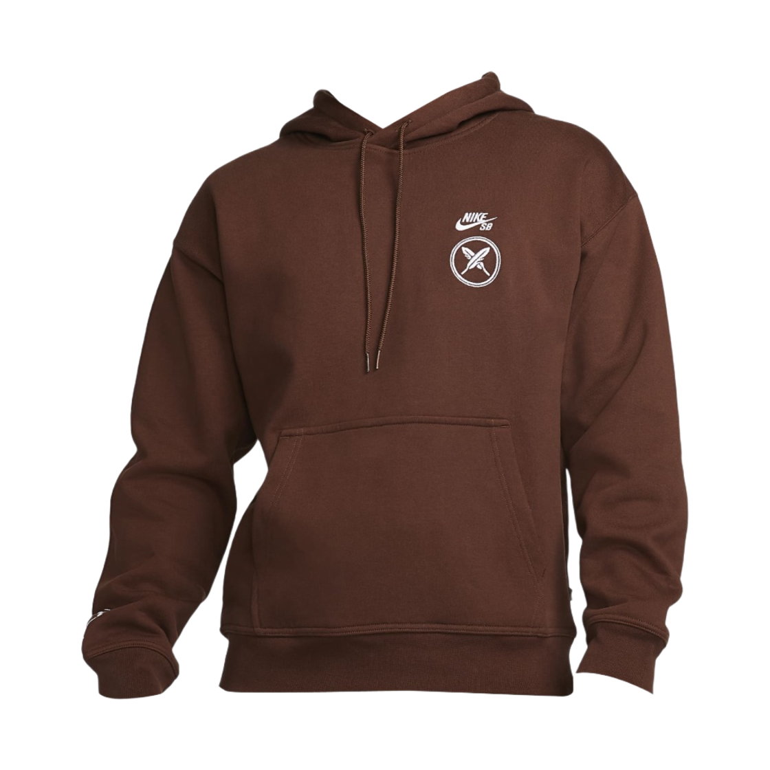 나이키 x 유토 호리고메 SB 플리스 스케이트보딩 풀오버 후드 카카오 와우 - US/EU(Nike x Yuto Horigome SB Fleece Skateboarding Pullover Hoodie Cacao Wow - US/EU) - 1