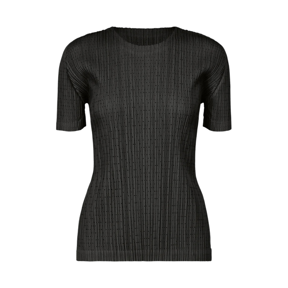 【極美品】PLEATS PLEASE ISSEY MIYAKE Tシャツ 黒 Pleats Please Issey Miyake プリーツ Tシャツ | ブラック