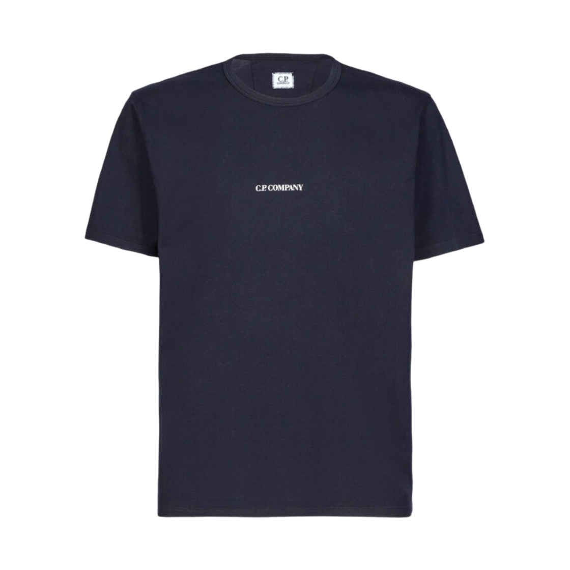 C.P. 컴퍼니 24/1 저지 릴렉스드 핏 티셔츠 토탈 이클립스 블루 - 23SS(C.P. Company 24/1 Jersey Relaxed Fit T-Shirt Total Eclipse Blue - 23SS) - 1