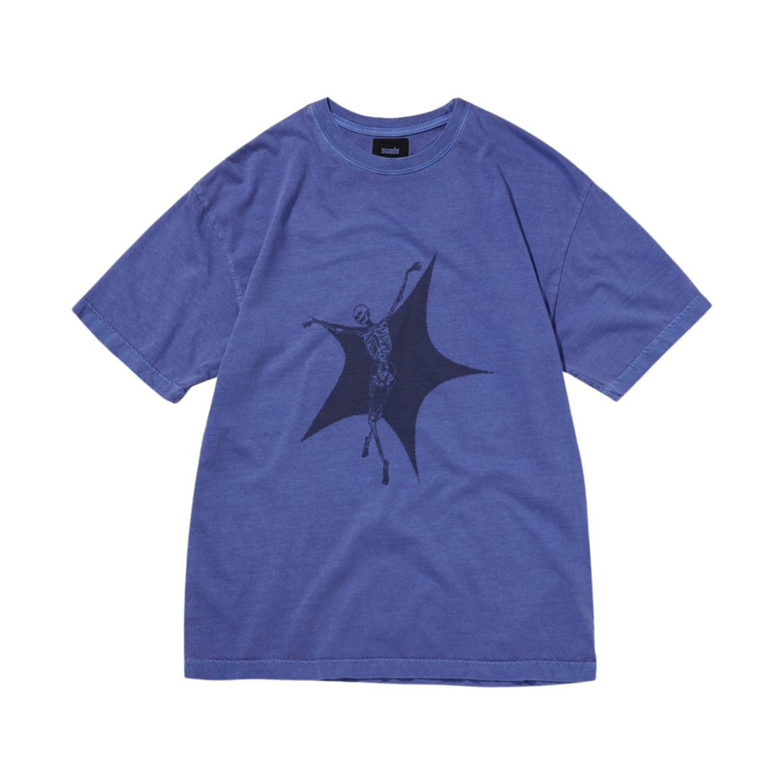 스웨이드 스컬 스타 티 피그먼트 퍼플(Suade Skull Star Tee Pigment Purple) - 1