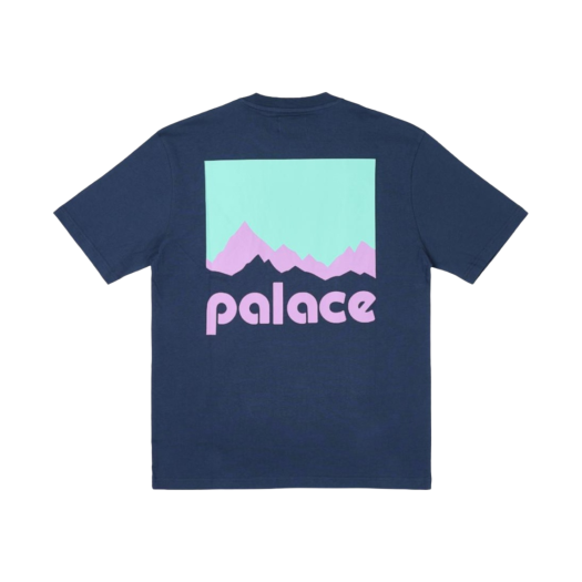 Palace x Berghaus T-Shirt Navy - 24FW