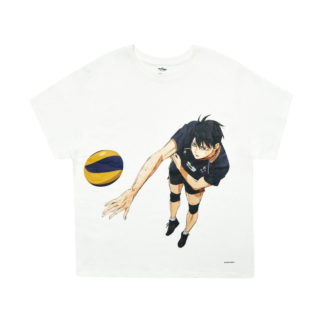 ERHKT001_02 EERST x HAIKYU!! Extension HF T-shirt White Kageyama