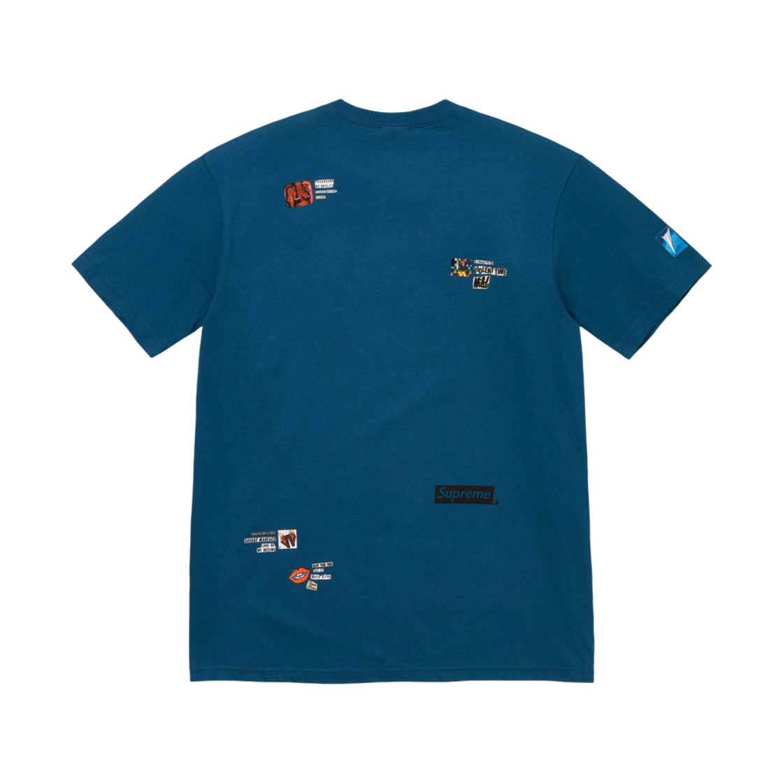 슈프림 업셋 티셔츠 인디고 - 24FW(Supreme Upset T-Shirt Indigo - 24FW) - 2