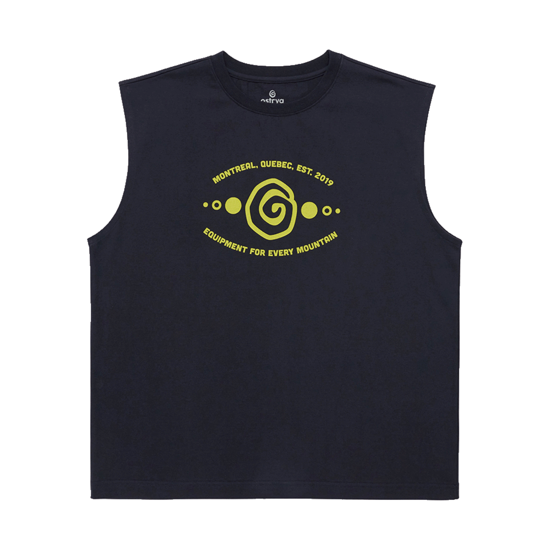 오스트리야 인피니티 헤비 탱크 워시드 블랙(Ostrya Infinity Heavy Tank Washed Black)