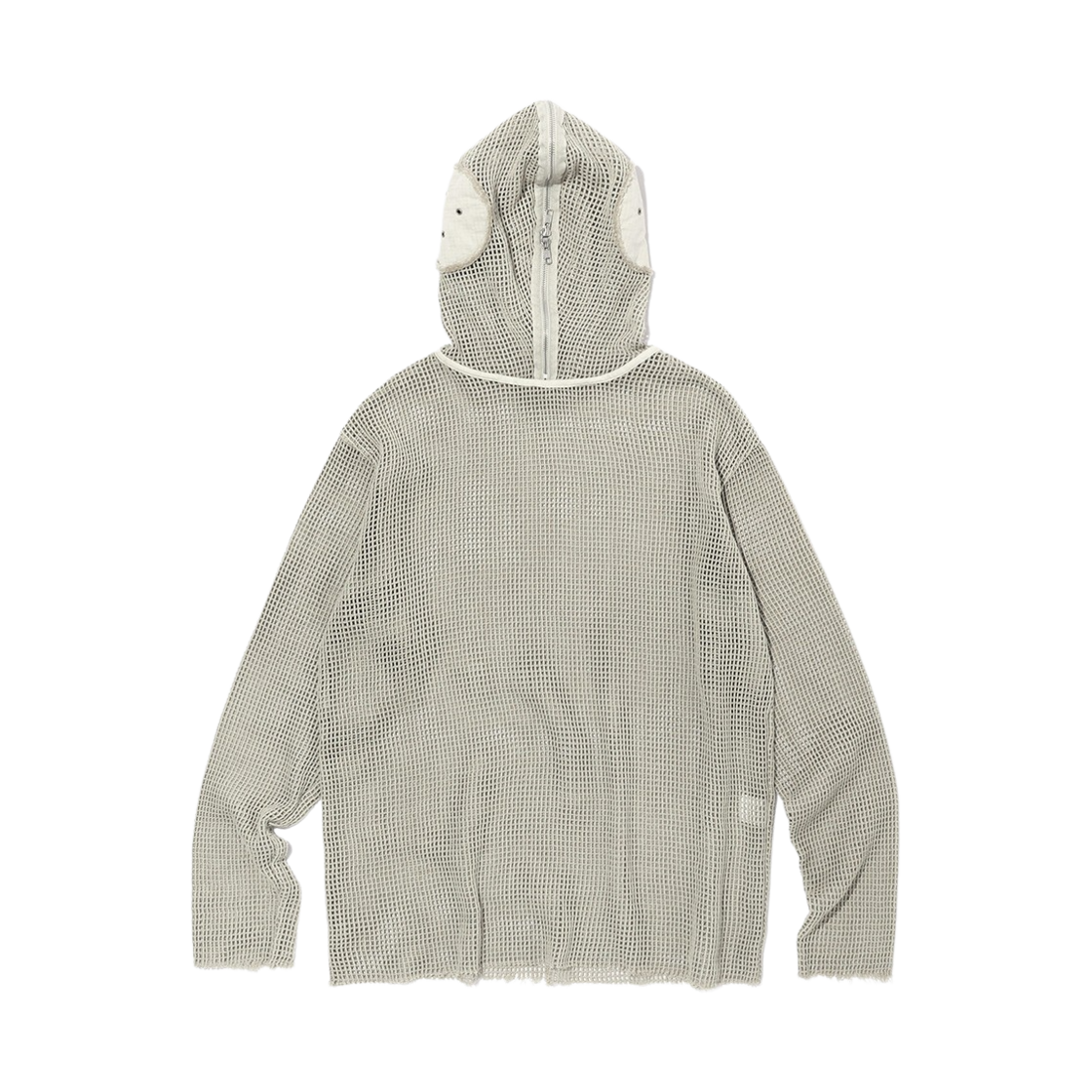 아이시토 메쉬 집 후드 베이지(Icyto Mesh Zip Hoodie Beige)