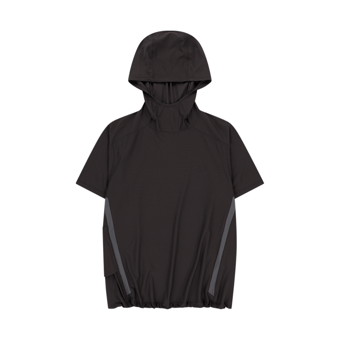 산산기어 후디드 포켓 티셔츠 브라운