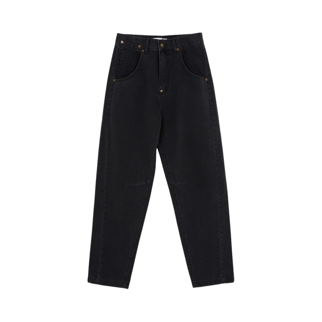 GY41LD05GR Gyeong Loose Fit Denim Pants Gray