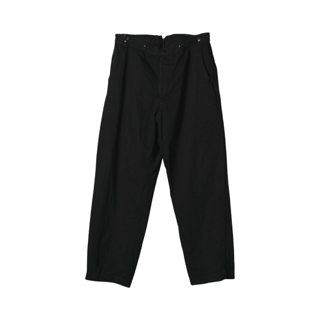 코모리 데님 오버팬츠 블랙 - 24AW(Comoli Denim Overpants Black - 24AW)