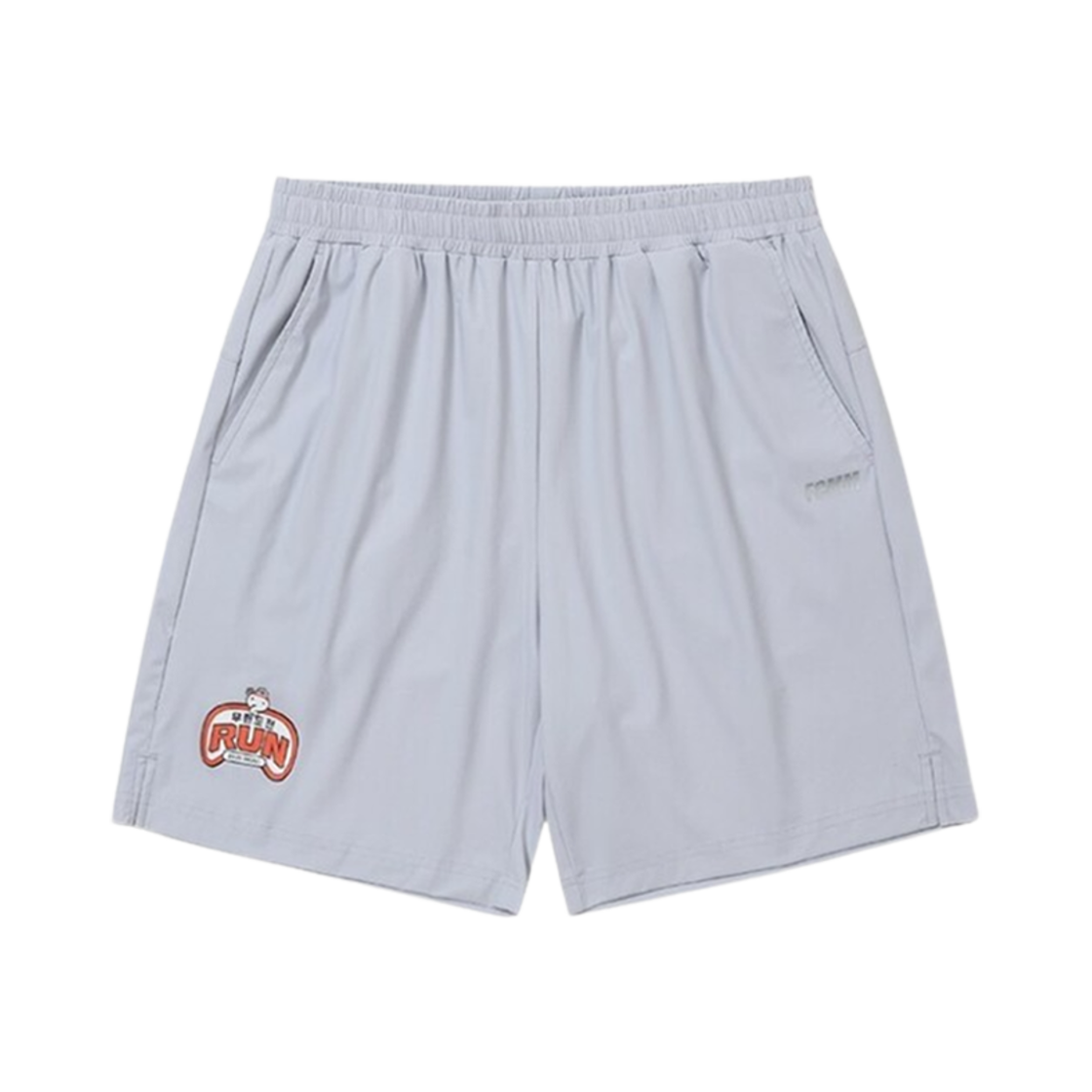 에프씨엠엠 x 무한도전 런 스트레치 쇼츠 그레이(Fcmm x Infinite Challenge Run Stretch Shorts Grey)