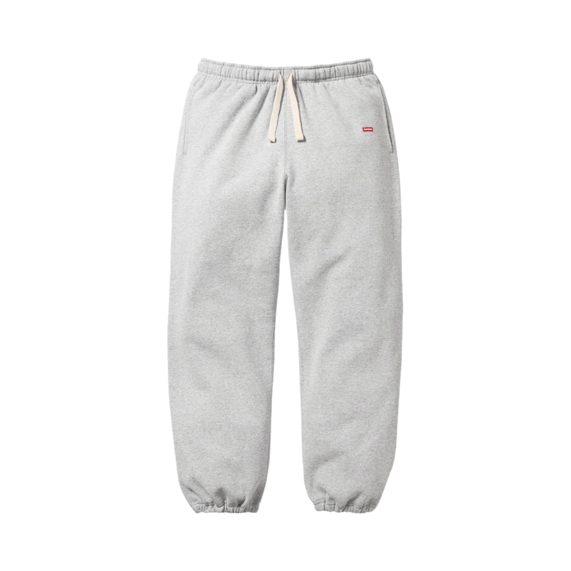 슈프림 스몰 박스 드로우코드 스웨트팬츠 헤더 그레이 - 23FW