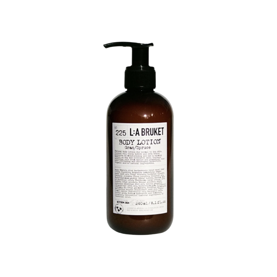 라부르켓 바디 로션 225 스프루스 240ml(L:a Bruket Body Lotion 225 Spruce 240ml)