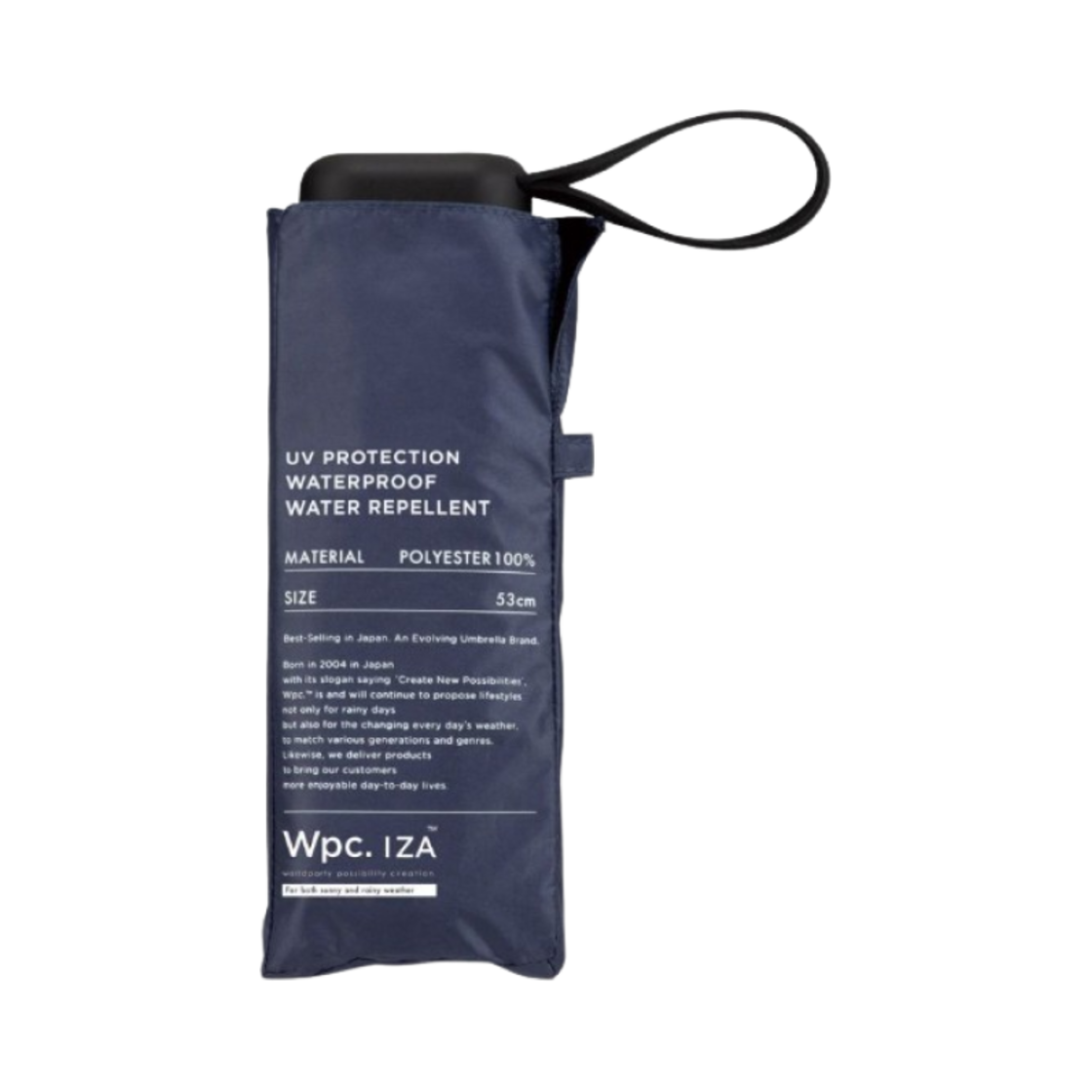 WPC 이자 타입 컴팩트 파라솔 네이비(WPC Iza Type Compact Parasol Navy)