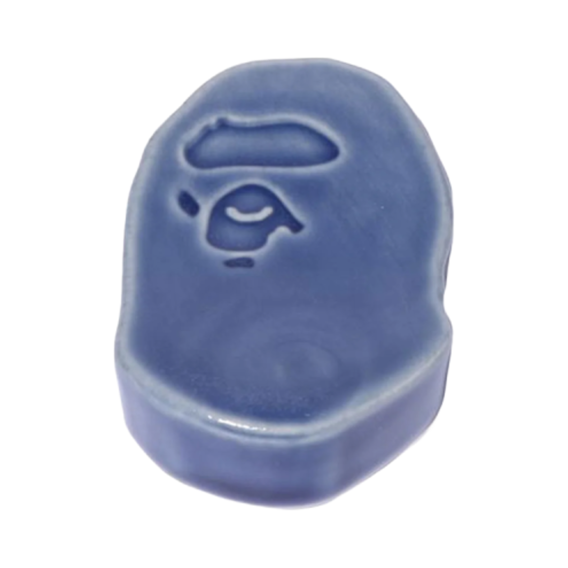 베이프 포슬린 에이프 헤드 찹스틱 레스트 네이비(BAPE Porcelain Ape Head Chopstick Rest Navy)