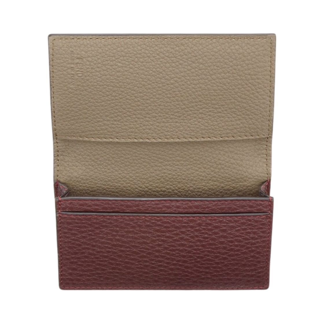펜디 바게트 레더 반지갑 버건디(Fendi Baguette Leather Bi-Fold Wallet Burgundy) - 3