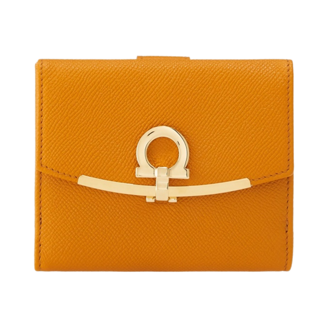 페라가모 간치니 프렌치 지갑 올리벨로(Ferragamo Gancini French Wallet Olivello) - 1
