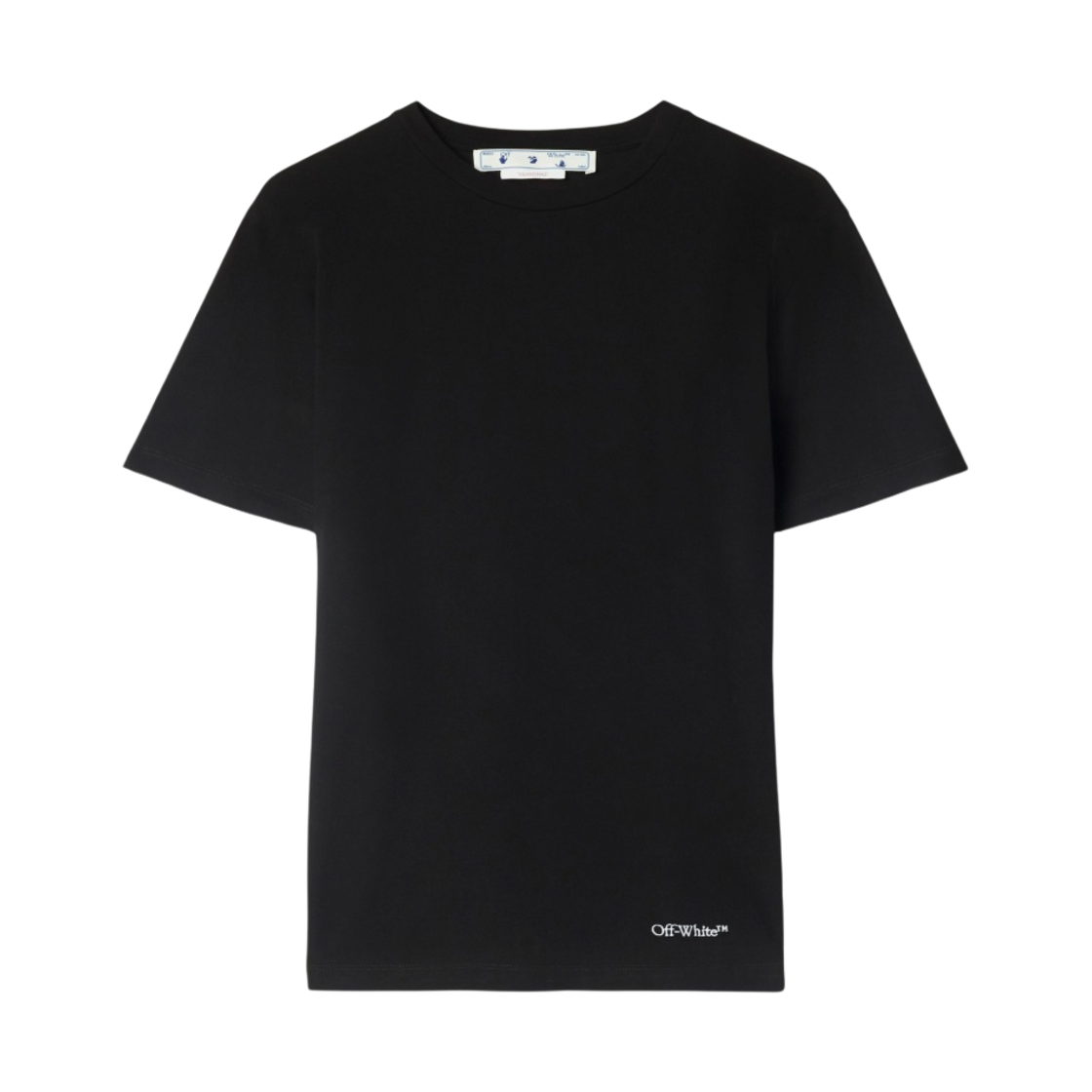오프화이트 스크리블 다이애그 슬림 숏슬리브 티셔츠 블랙(Off-White Scribble Diag Slim S/S T-Shirt Black) - 1