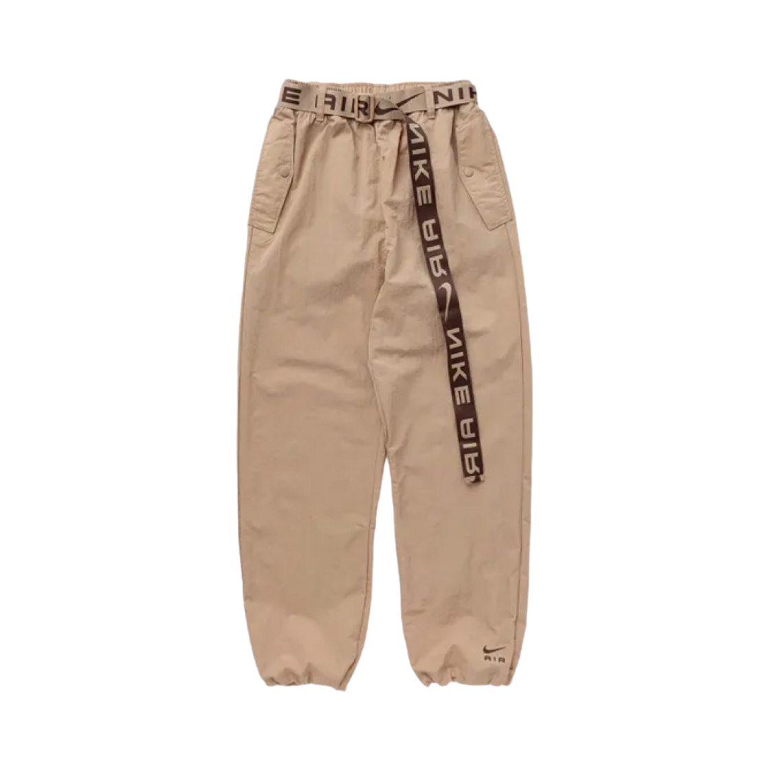 (W) 나이키 NSW 에어 하이라이즈 우븐 팬츠 헴프 - 아시아((W) Nike NSW Air High-Rise Woven Pants Hemp - Asia) - 1