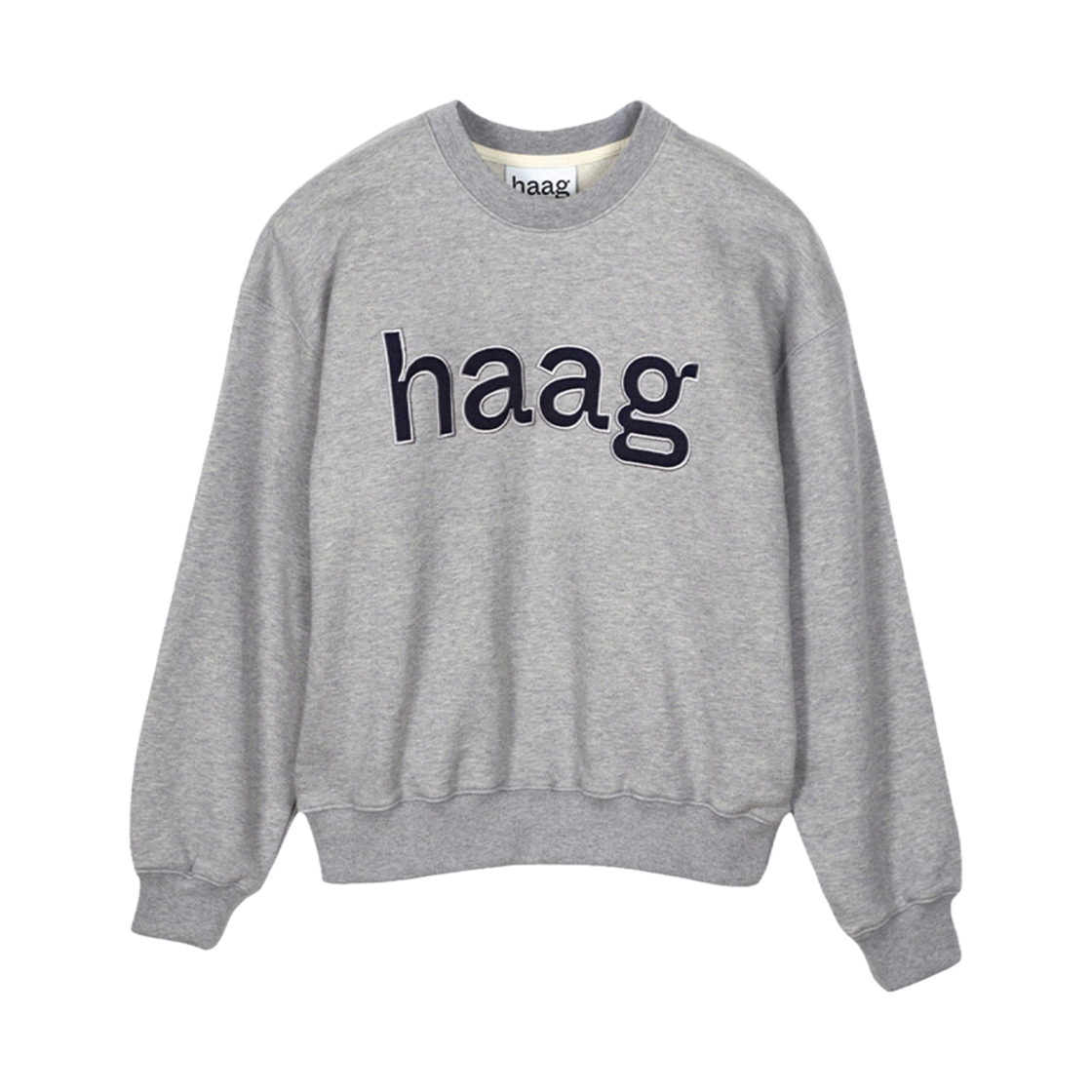 (W) 헤이그 어 벌스데이 스웨트셔츠 그레이((W) Haag A Birthday Sweatshirt Grey)