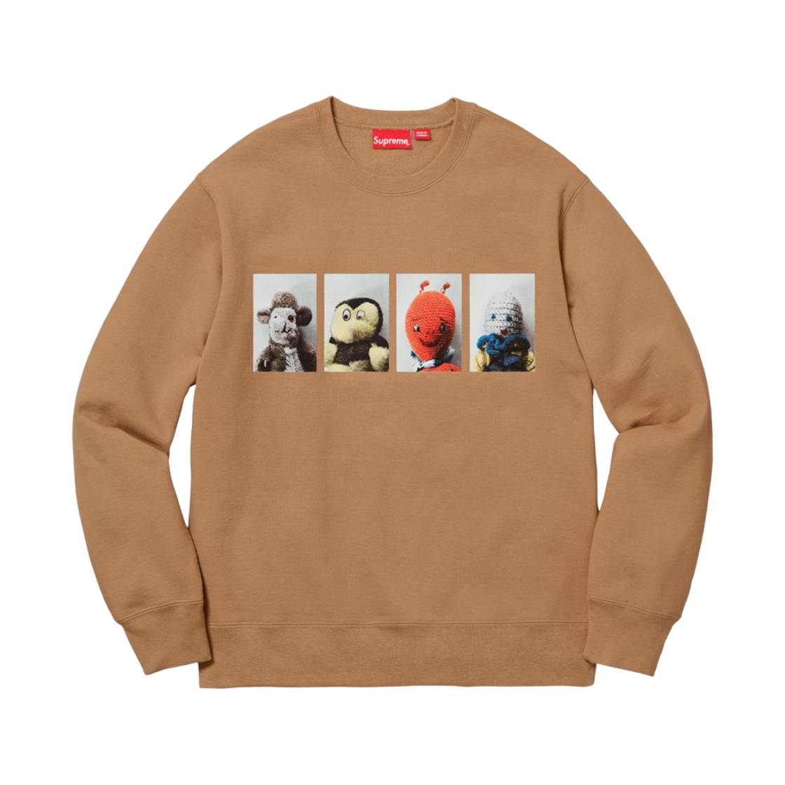 슈프림 마이크 켈리 아 유스! 크루넥 스웨트셔츠 라이트 브라운 - 18FW(Supreme Mike Kelley Ahh Youth! Crewneck Sweatshirt Light Brown - 18FW) - 1