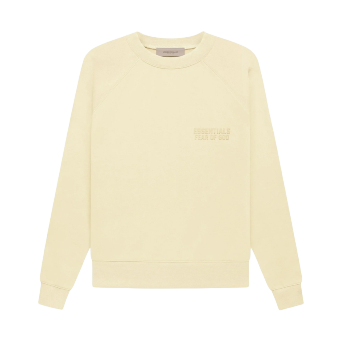 에센셜 크루넥 스웨트셔츠 카나리 - 22FW(Essentials Crewneck Sweatshirt Canary - 22FW) - 1