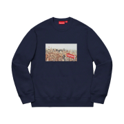 Supreme Aerial Crewneck Navy - 20FW