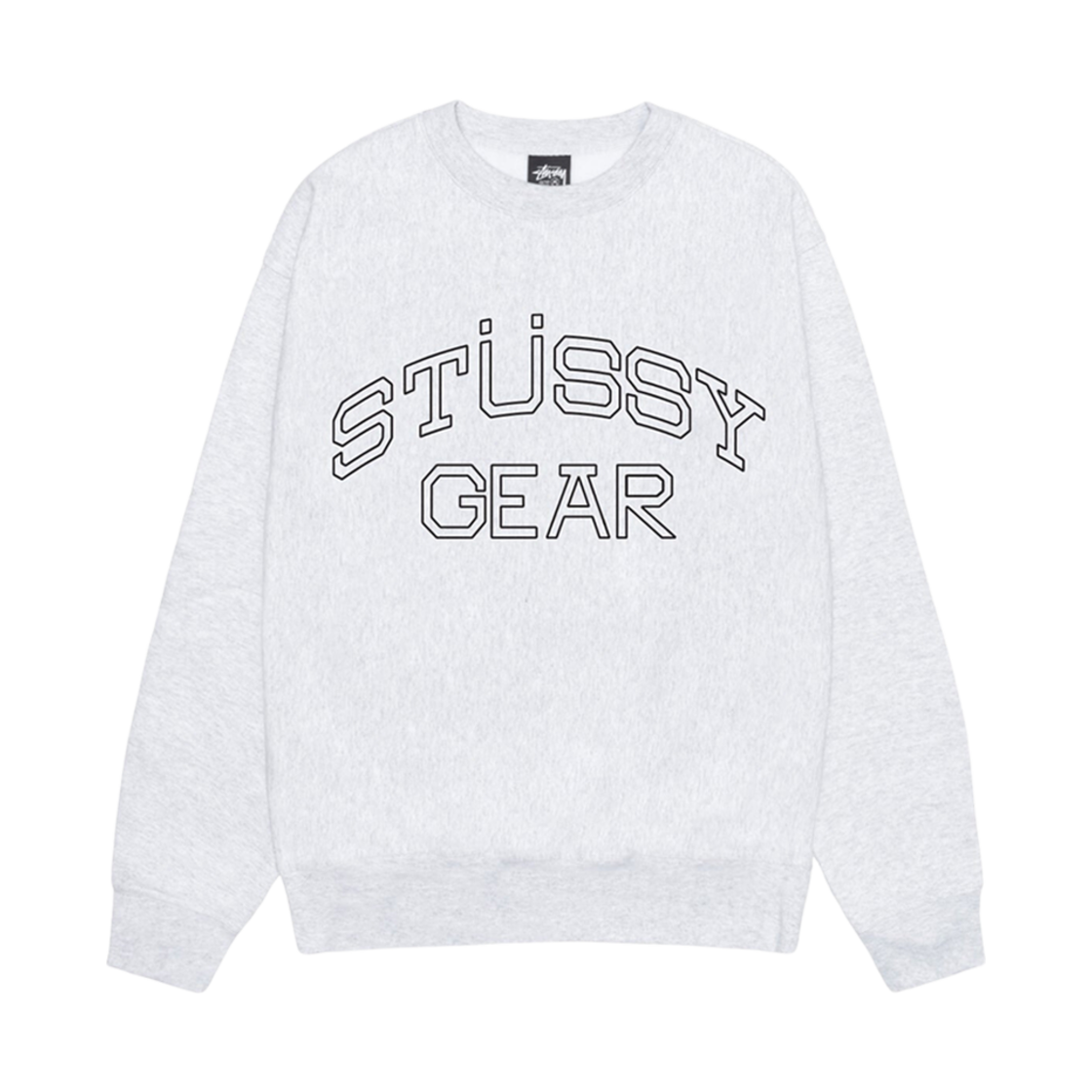 스투시 기어 크루 애쉬 헤더