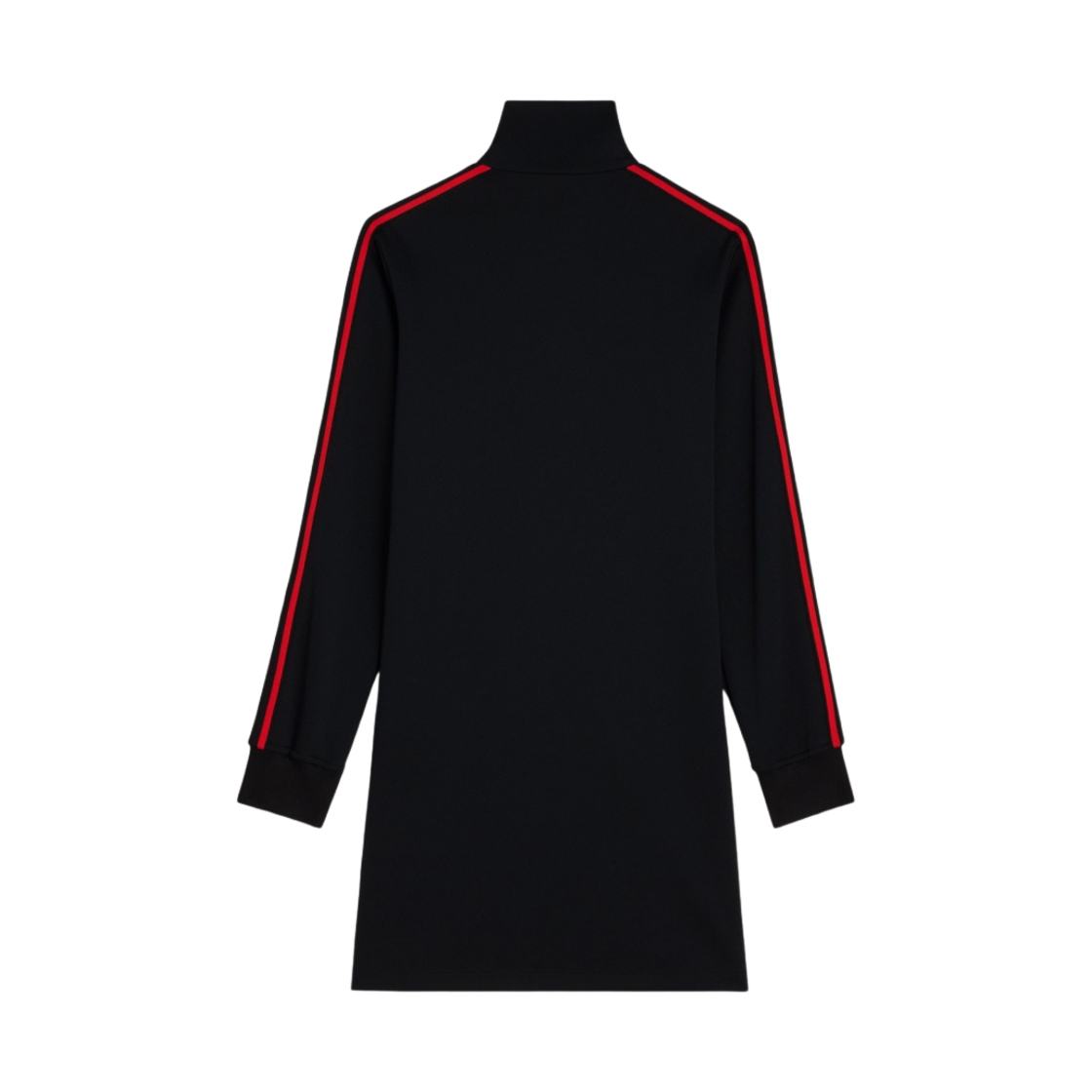 (W) 셀린느 더블 페이스 저지 애슬레틱 드레스 블랙 레드((W) Celine Athletic Dress in Double Face Jersey Black Red) - 2