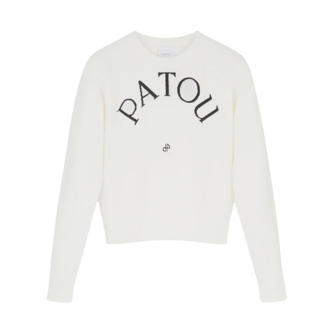 (W) 파투 울 블렌드 점퍼 화이트((W) Patou Wool Blend Jumper White)