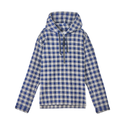 Safarispot Lamb Livelihood Check Pullover Hoodie
