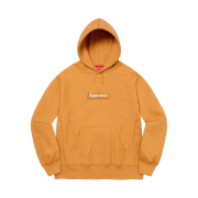 Supreme Box Logo Hooded Sweatshirt Light Mustard - 21FW