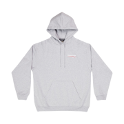 Balenciaga Political Campaign Medium Fit Hoodie Grey